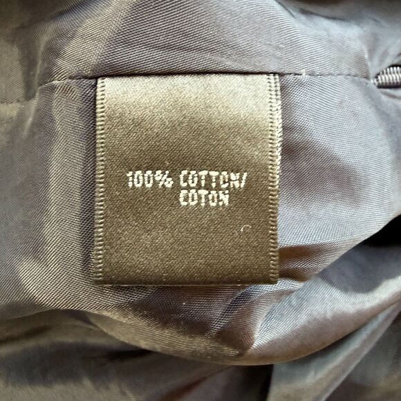 VGUC Lafayette 148 Cotton Floral Print A-Line Pleat Skirt in Black & White Sz 6 - Picture 6 of 9